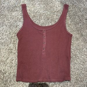 Maroon Tank Top